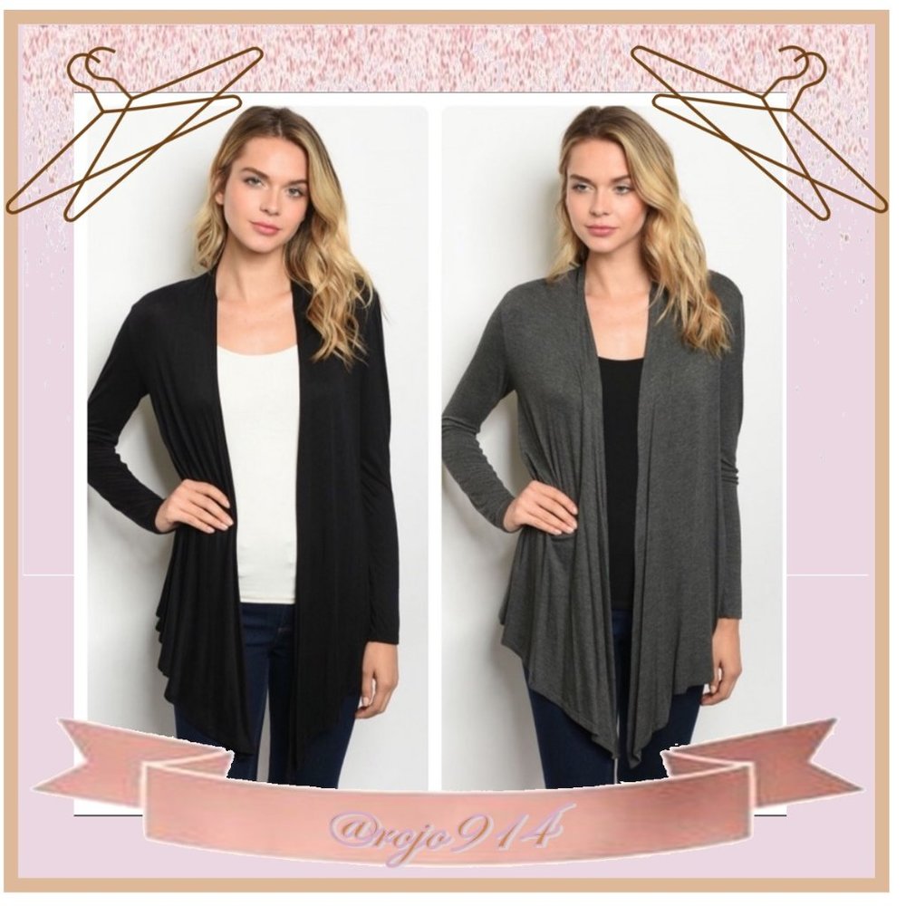 Lightweight Kimono / Jacket - Black